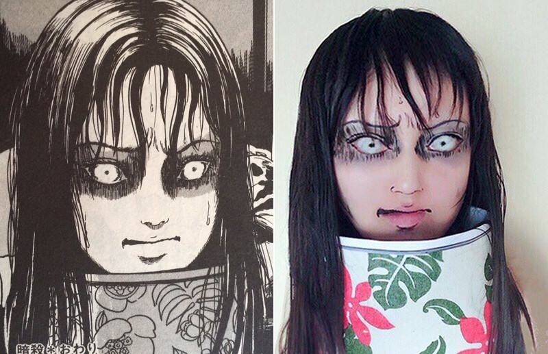 Illustration for article titled Japan's Scariest Manga Artist Loves Japan's Creepiest Cosplayer